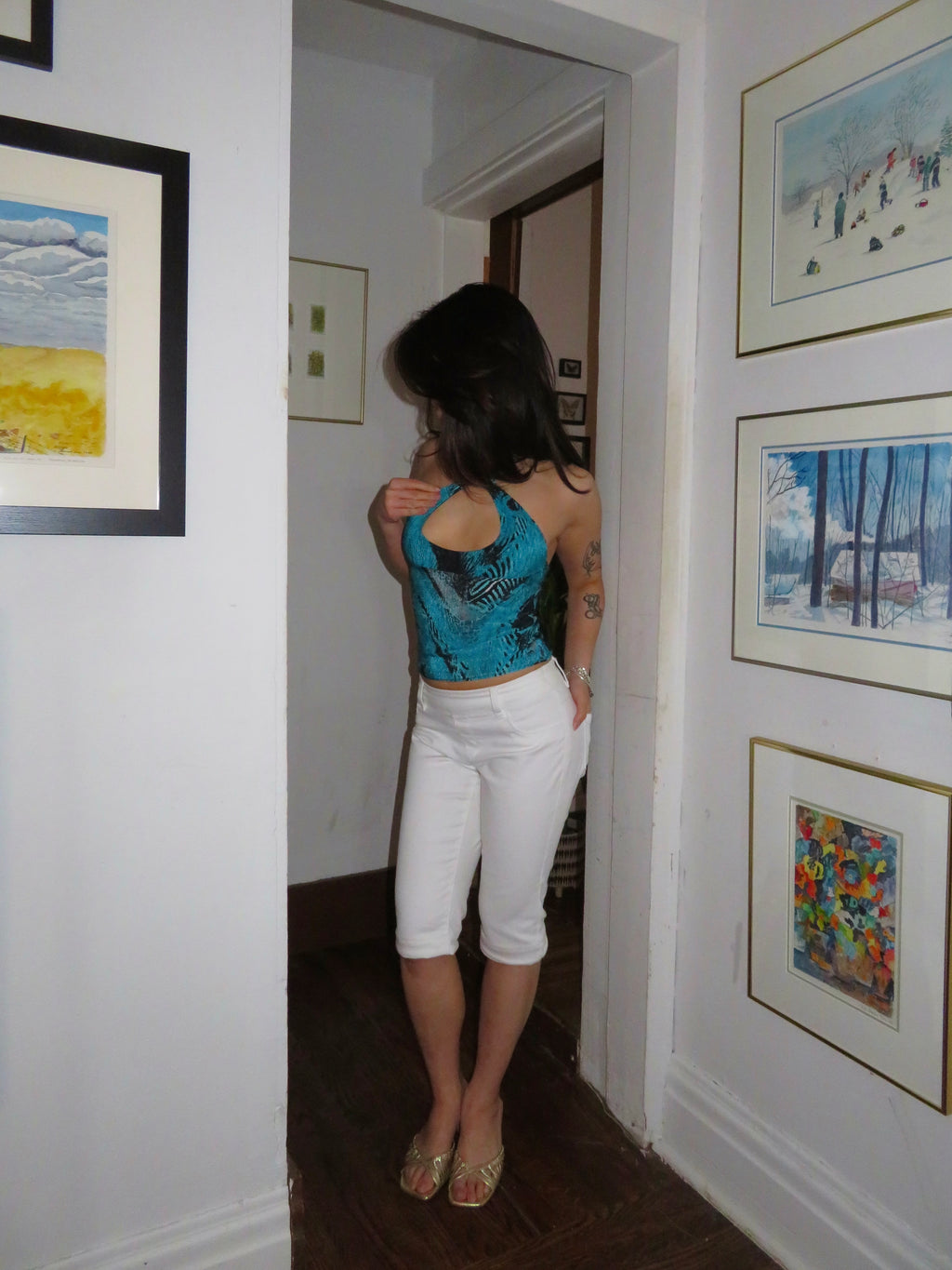Printed Halter Tank