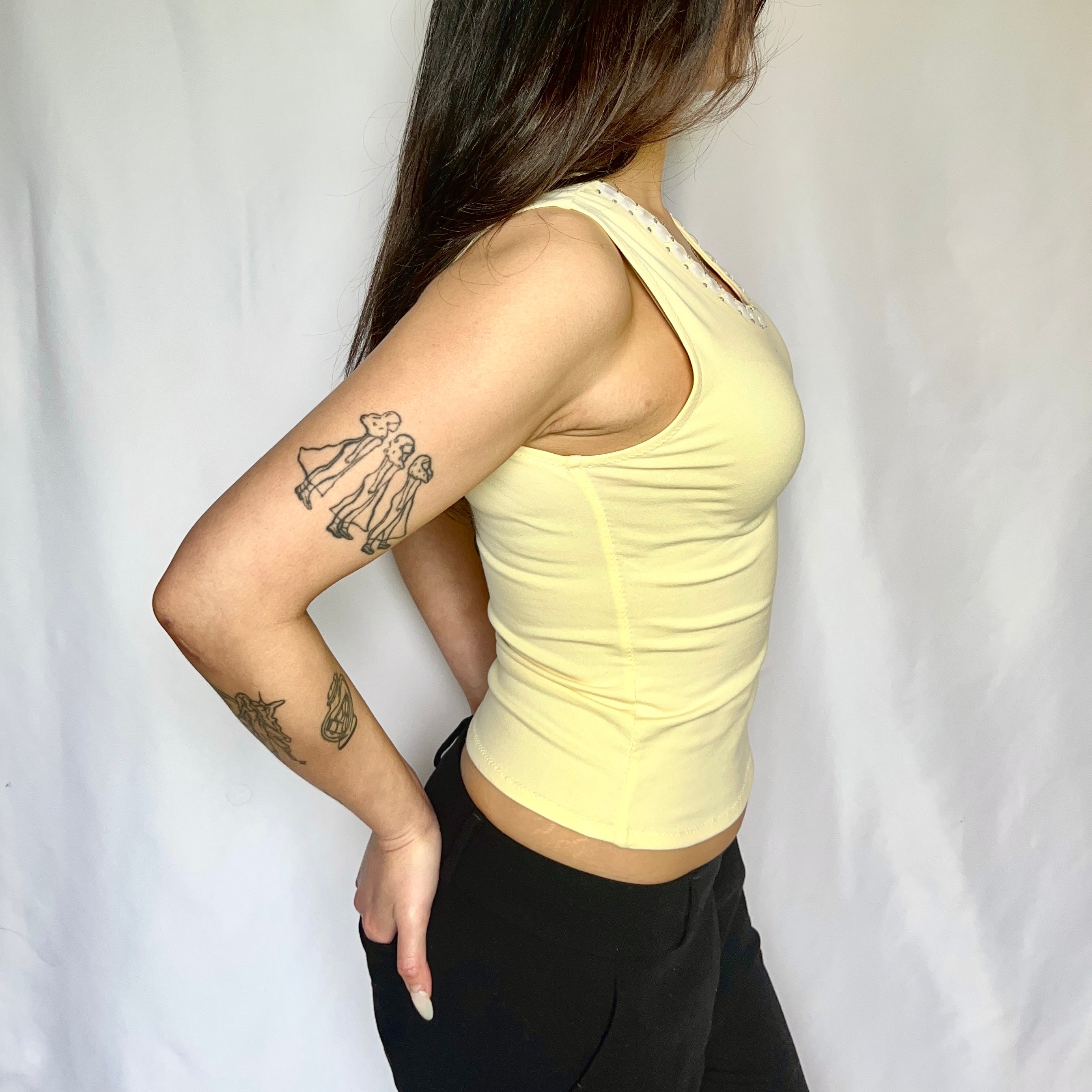 Tanjay Button Tank