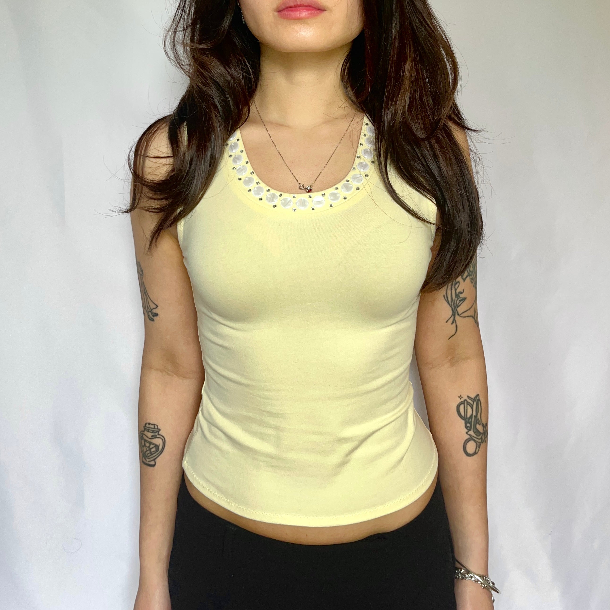 Tanjay Button Tank